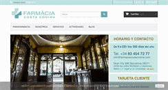 Desktop Screenshot of farmaciacostacodina.com